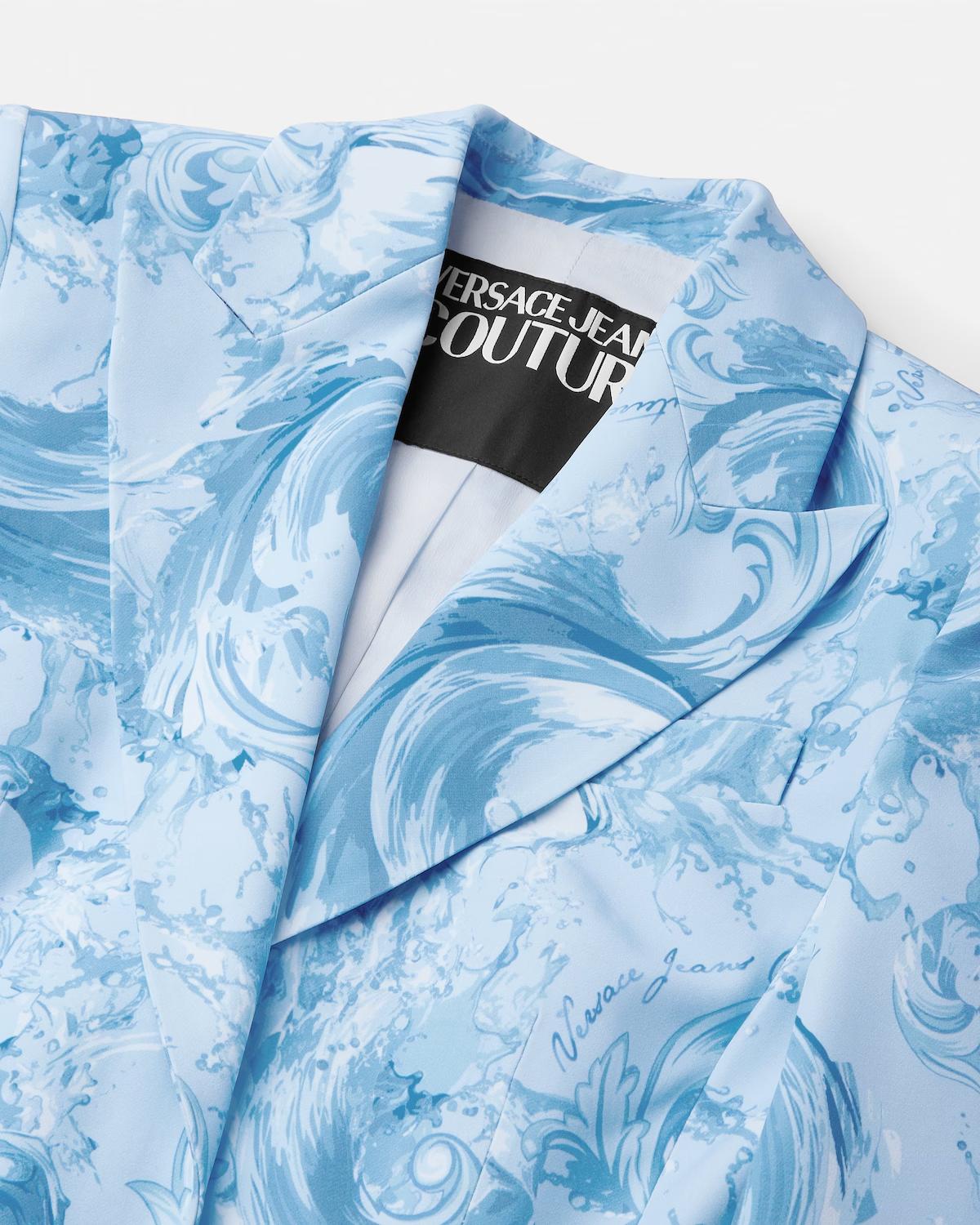 Printed Nylon Blazer - Image 2