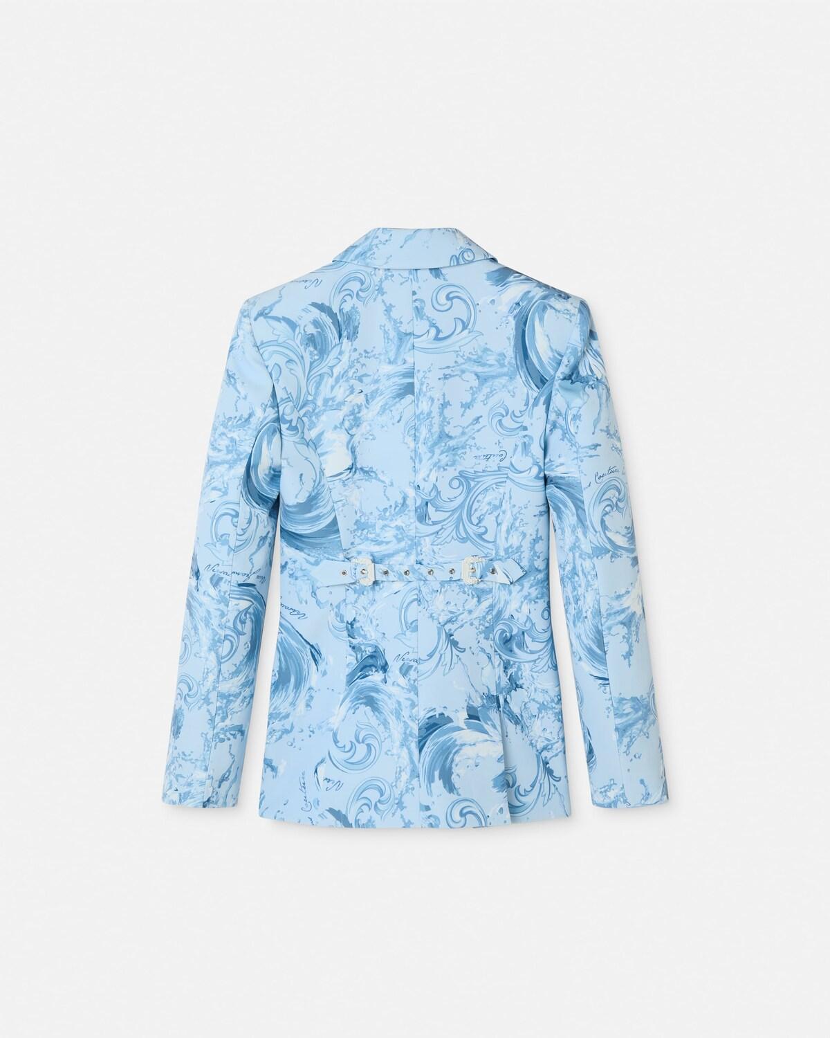 Printed Nylon Blazer - Image 3