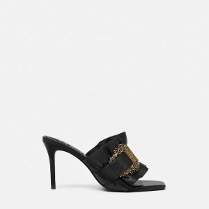 Baroque Buckle Emily Mules