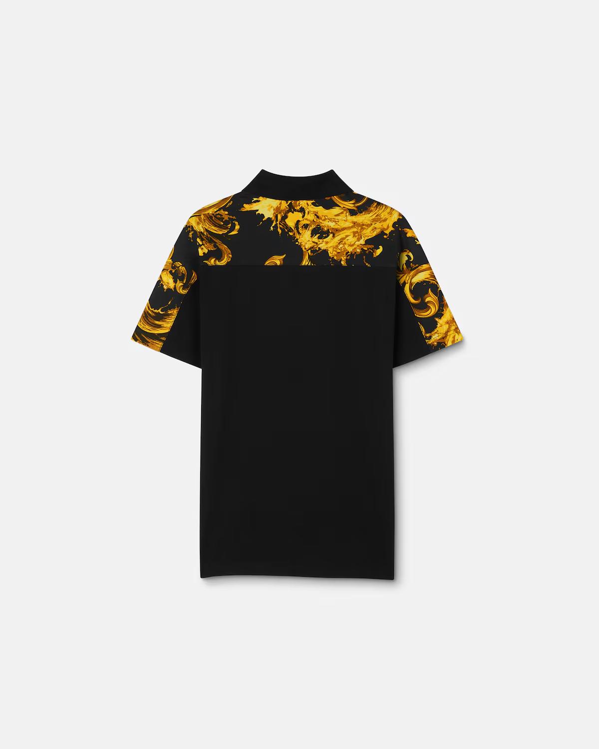 Printed Cotton-Piqu?? Polo - Image 3