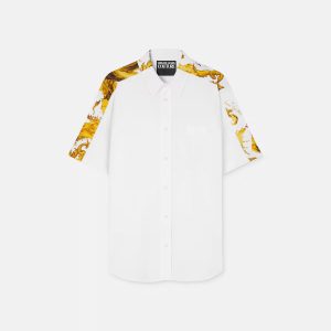 Printed Cotton-Poplin Shirt