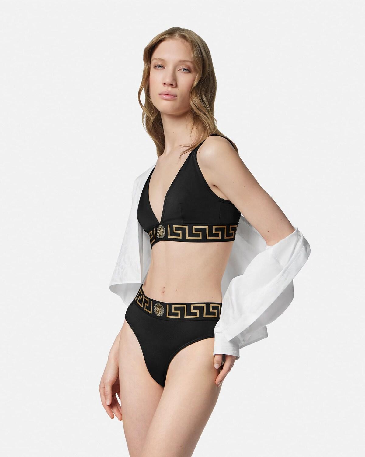 Nylon-Blend Bikini Top - Image 2
