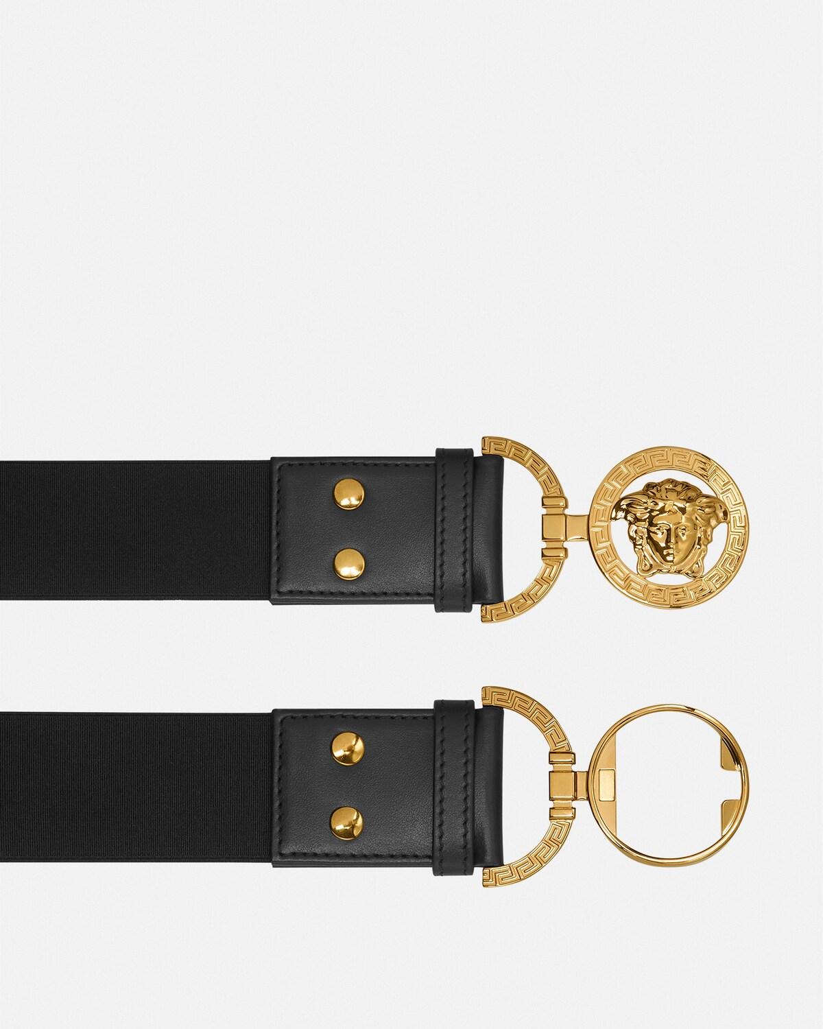 Medusa '95 Leather Belt 4 cm - Image 2