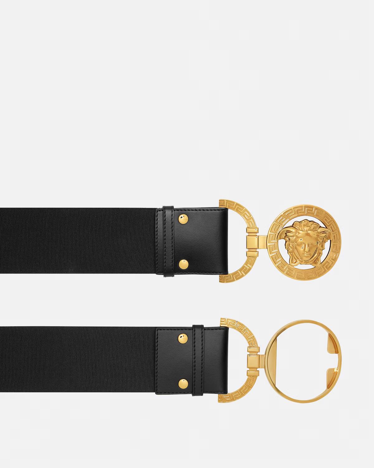 Medusa '95 Leather Belt 6 cm - Image 2