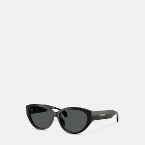 Signature Low-Bridge Oval Sunglasses