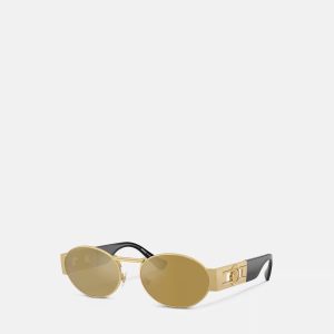 Medusa Deco Oval Sunglasses