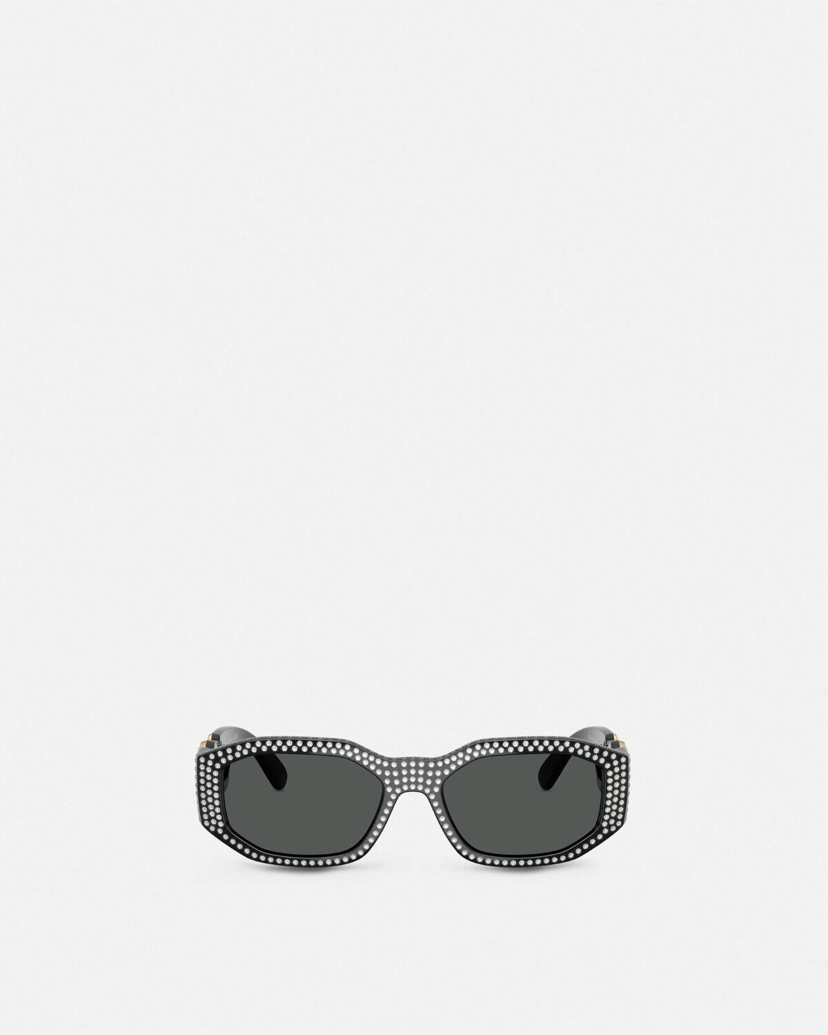 Crystal Medusa Biggie Sunglasses - Image 2