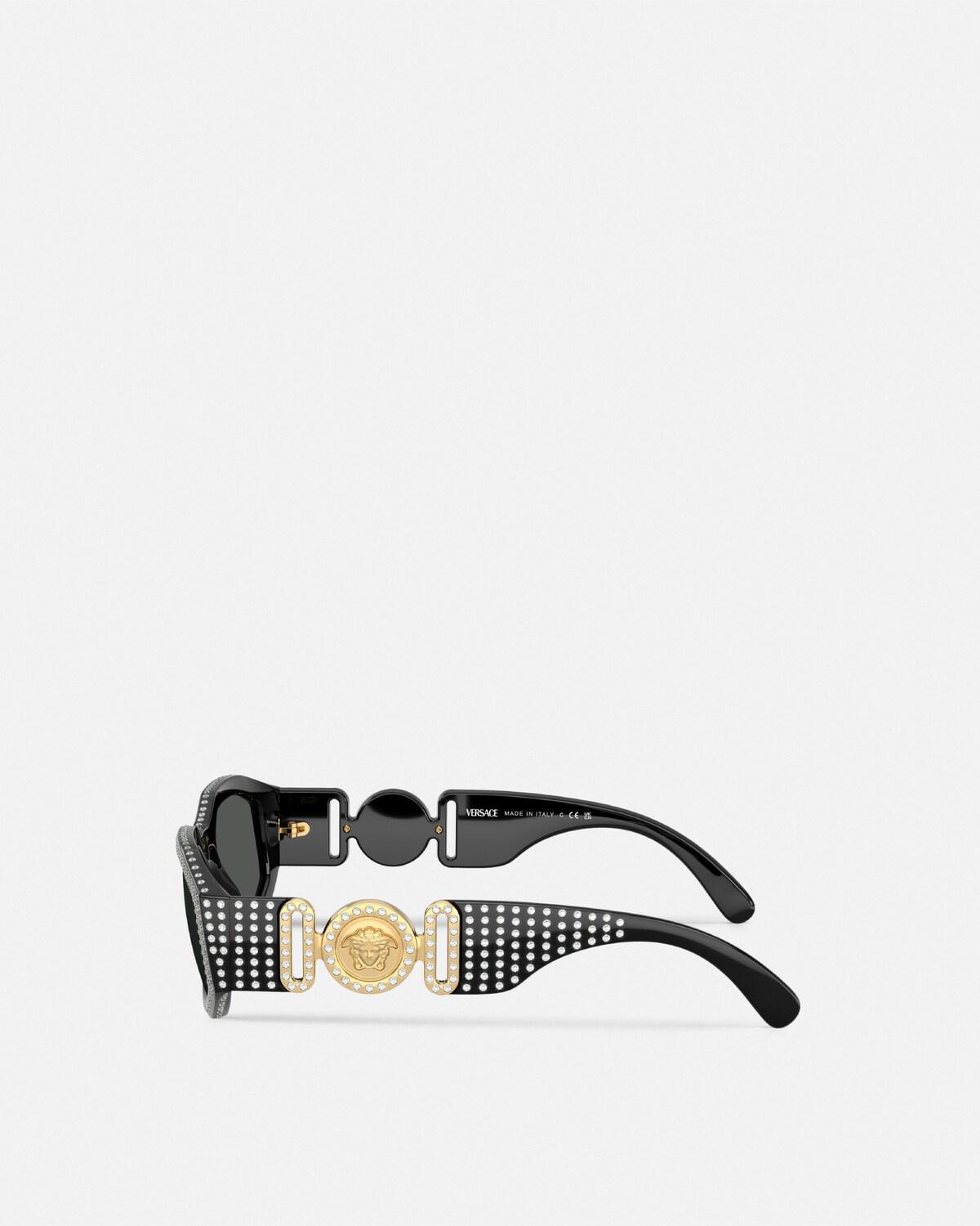 Crystal Medusa Biggie Sunglasses - Image 4