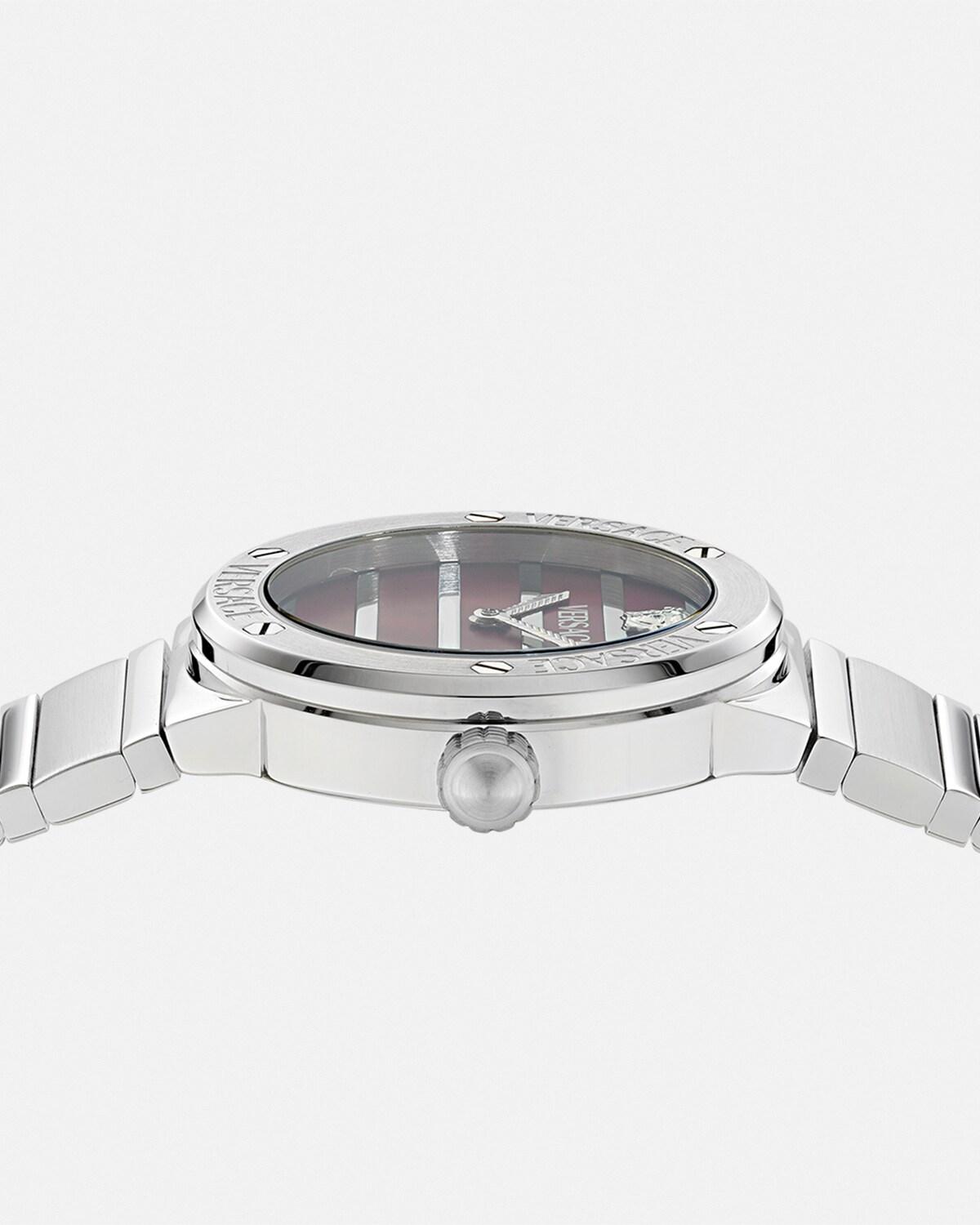 Greca Logo Pearl Watch - Image 3