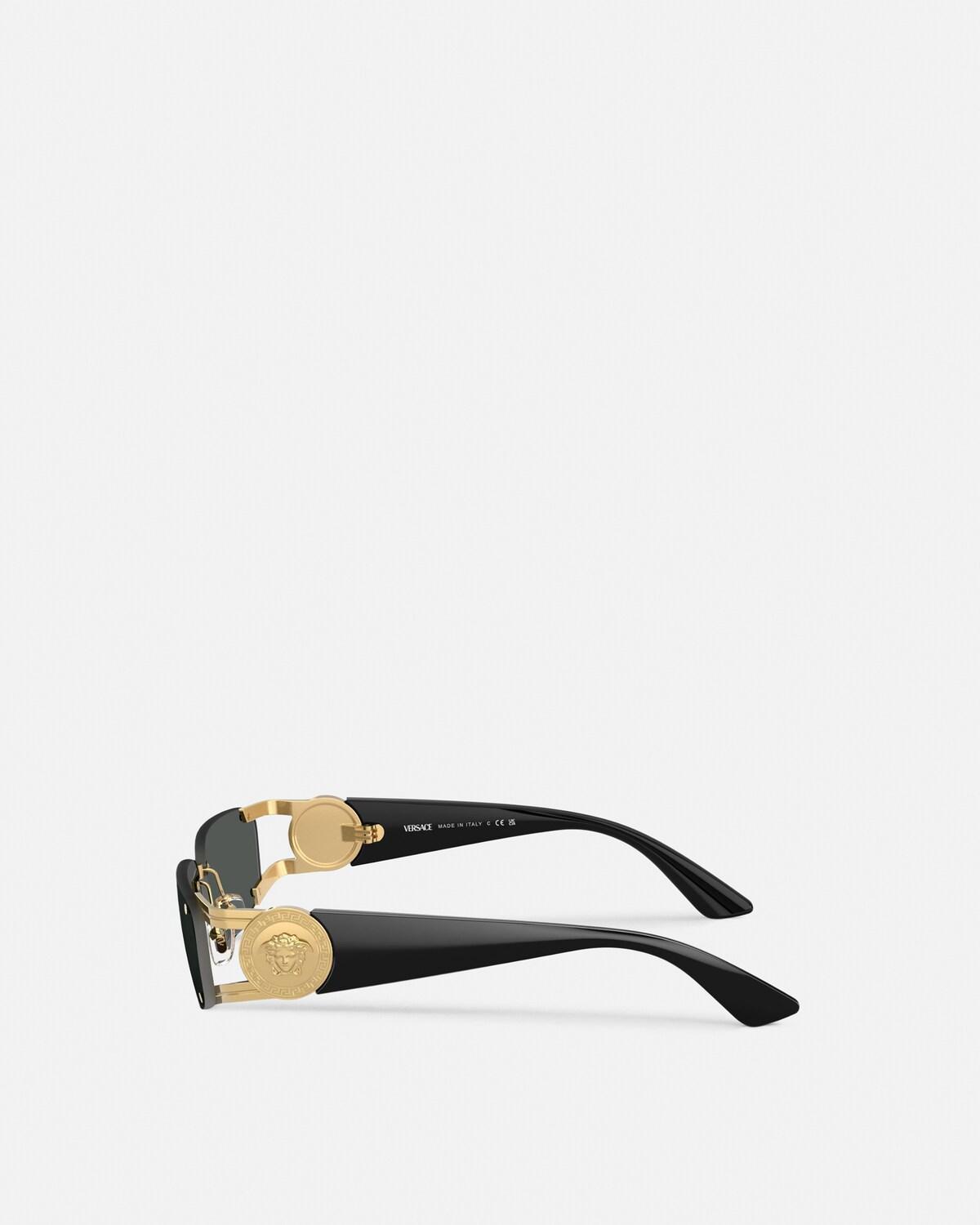 Medusa Honor Rectangular Sunglasses - Image 3