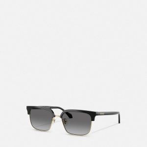 Signature Low-Bridge Squared Sunglasses