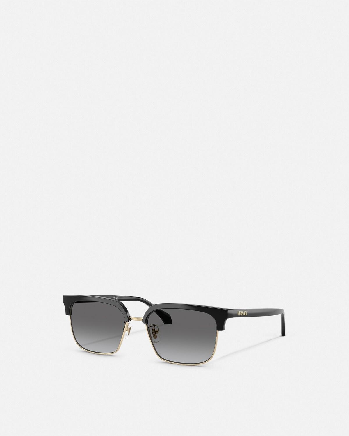 Signature Low-Bridge Squared Sunglasses