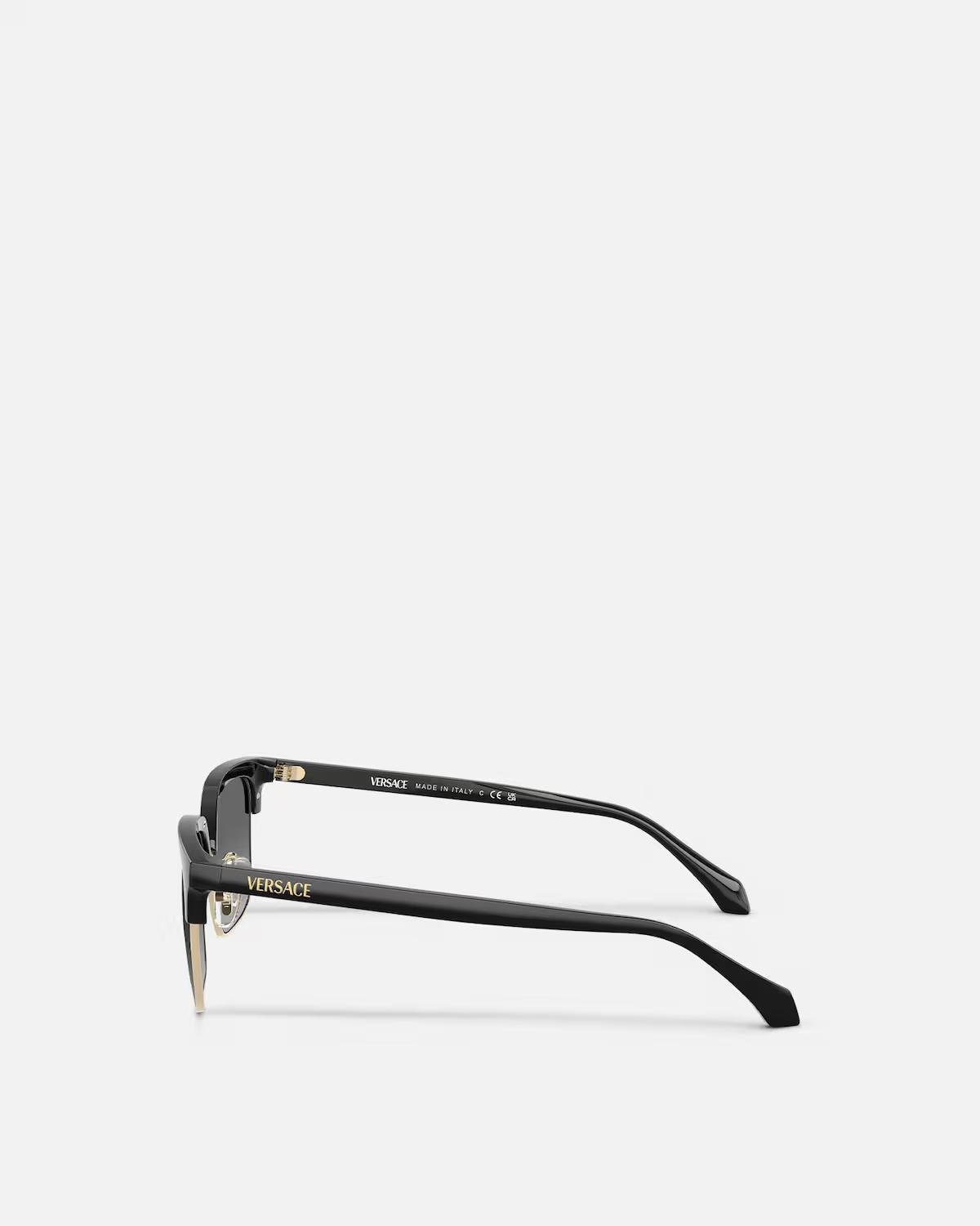 Signature Low-Bridge Squared Sunglasses - Image 3
