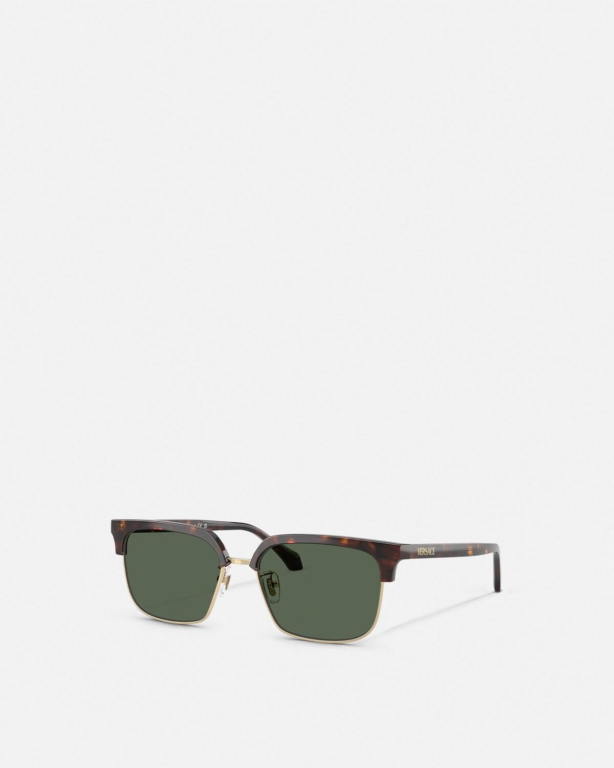 Signature Low-Bridge Squared Sunglasses