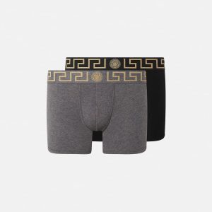 Greca Border Long Trunks 2-Pack